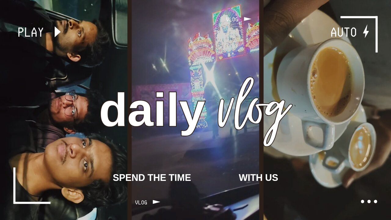 "Chai Chronicles: A Blissful Journey with Friends in My First Vlog!"