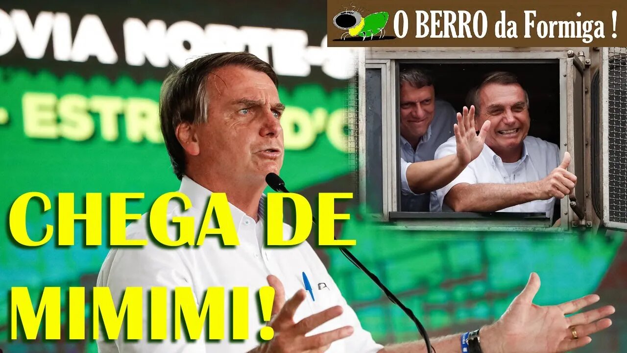 Cerimônia completa-inauguração ferrovia Norte-Sul entre GO e SP(chega de mimimi)