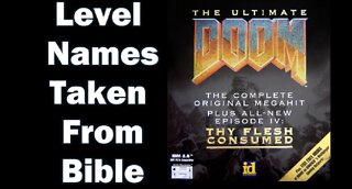 ULTIMATE DOOM Level Names Taken From BIBLE