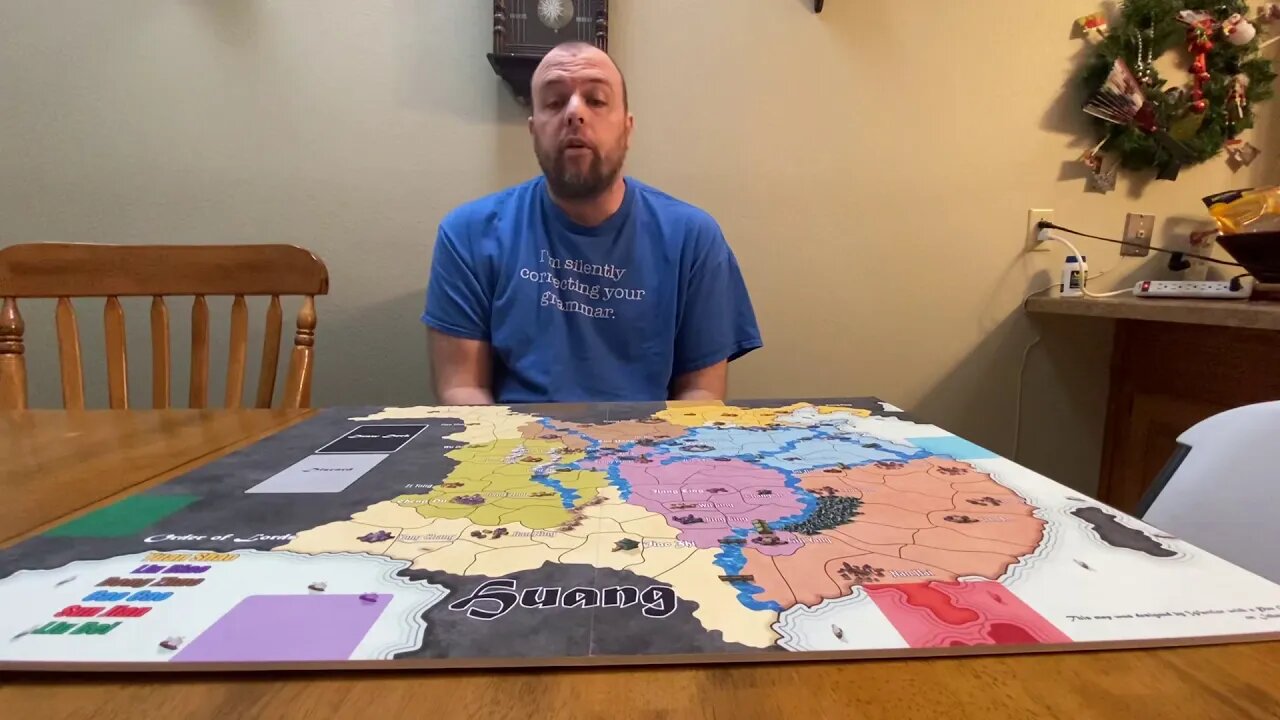 Huang: Three Kingdoms board game UPGRADE!