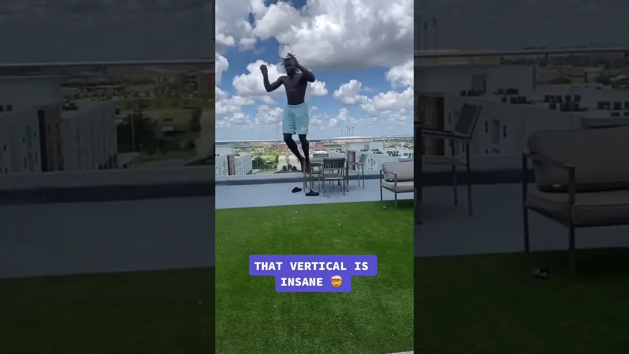 THAT VERTICAL IS INSANE 🤯🚀 #shorts #verticaljumptraining