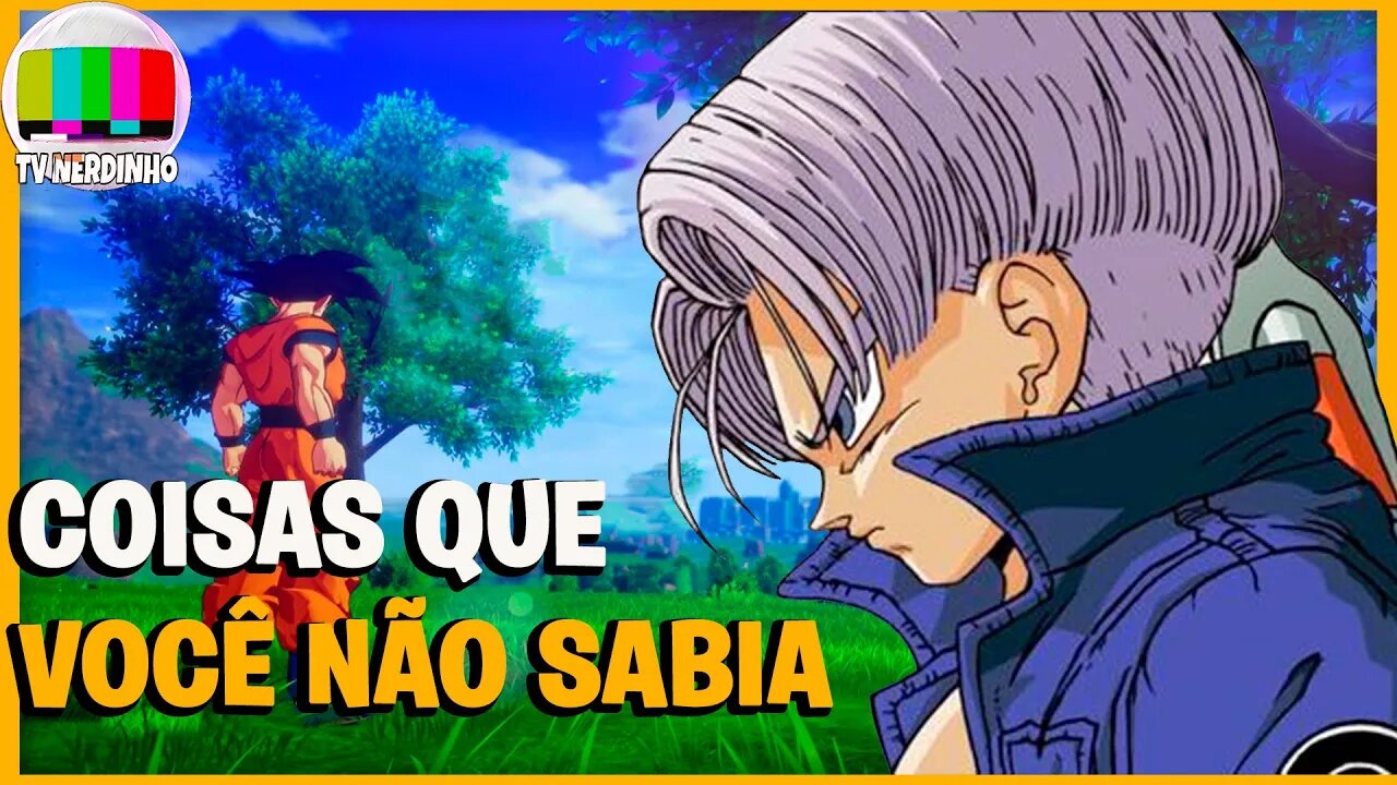 CURIOSIDADES SOBRE O TRUNKS EM DRAGON BALL