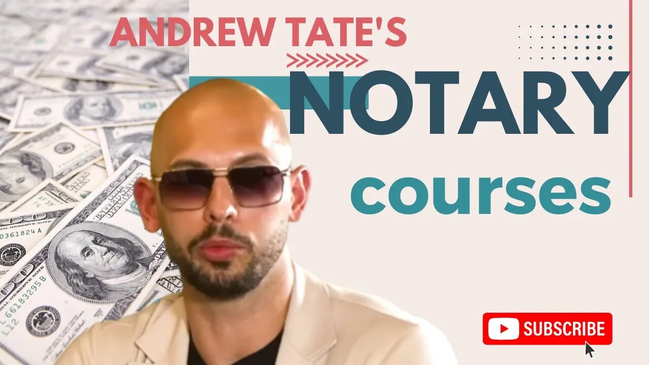 Andrew Tate's Notary Training Course!