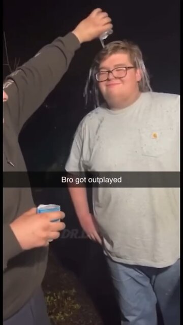 This man has bad friends