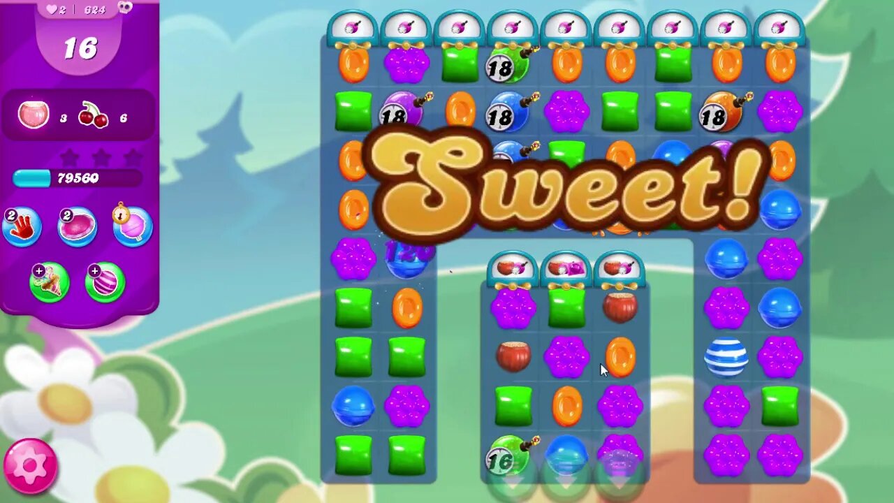 Candy Crush Saga Level 624
