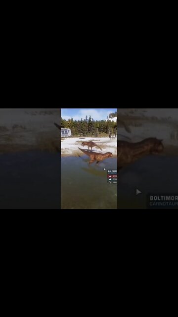 Golf with GOATS in Jurassic World Evolution 2! #jwe2 #dinosaurs #shorts