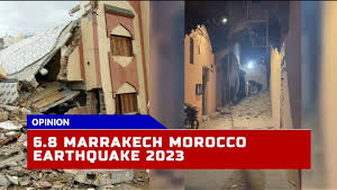 Earthquake in Morocco