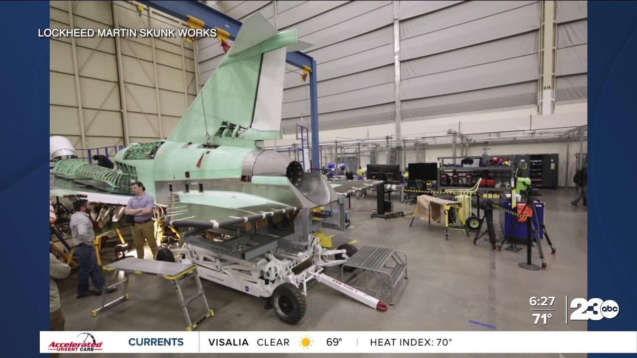 NASA's X-59 undergoes final installation of empennage