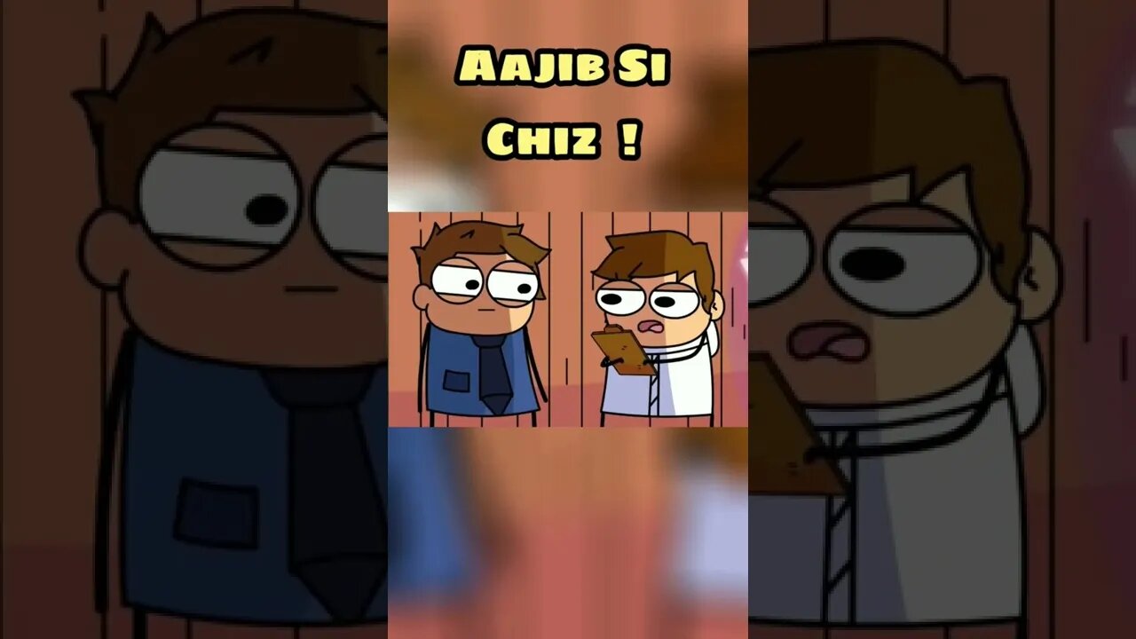 Aajib Si Chiz ! || Funny animation short🤣|Credit-@NOT YOUR TYPE #animation #notyourtype #shorts