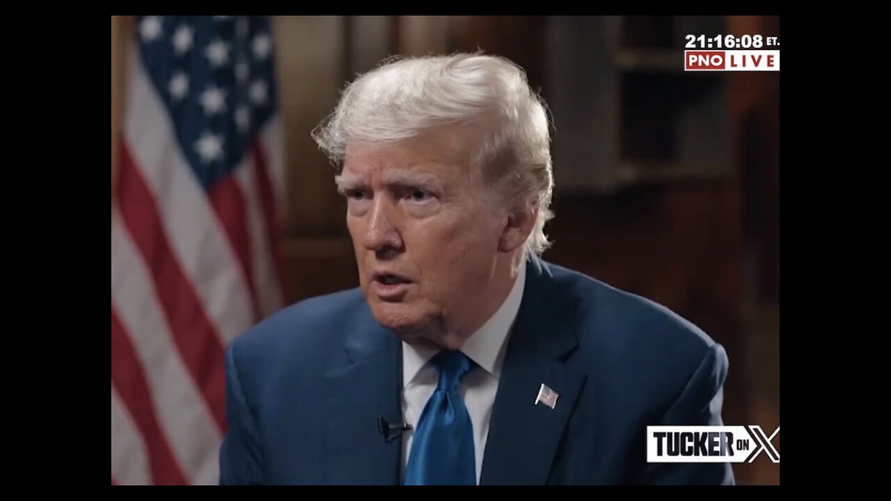 TRUMP❤️🇺🇸🥇INTERVIEWED ON TUCKER CARLSON SHOW🎙️🤍🇺🇸SKIP’S DEBATE NIGHT💙🇺🇸⭐️🏛️