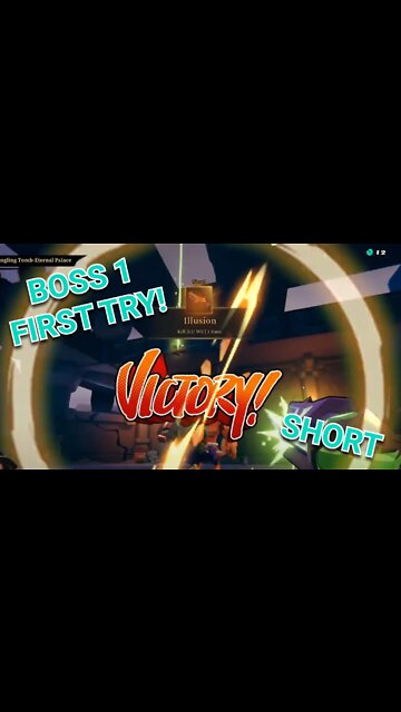 GUNFIRE REBORN - Beat the 1st boss on first attempt!