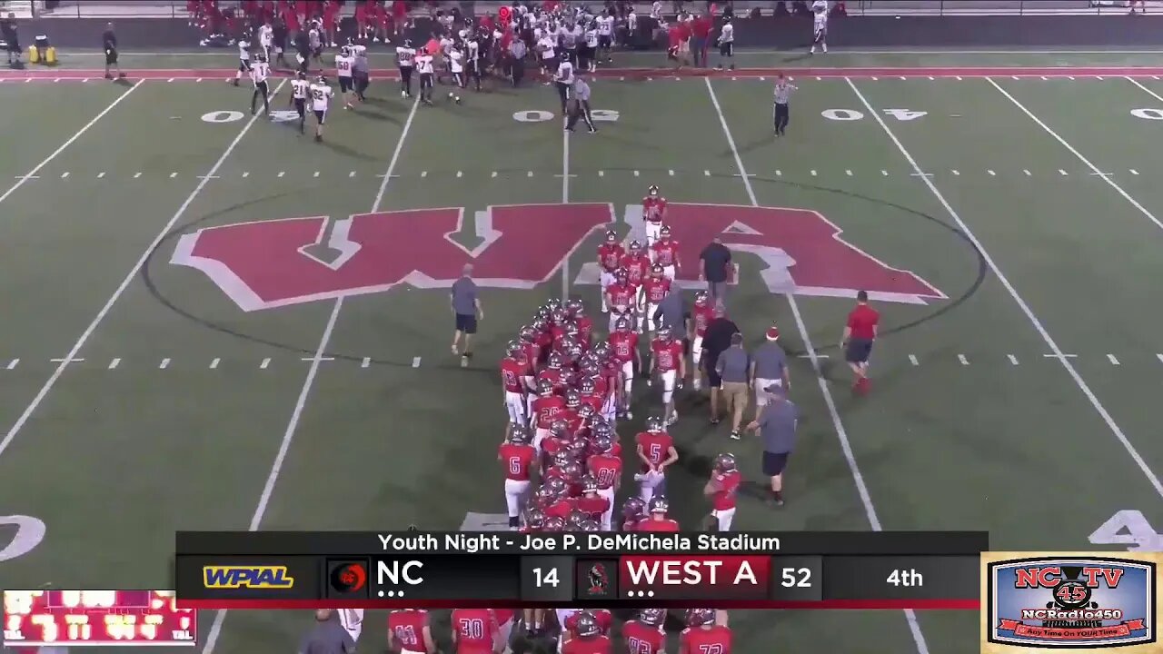 NCTV45 LIVE HS FOOTBALL NEW CASTLE vs WEST ALLEGHENY FRIDAY SEPTEMBER 16 2022