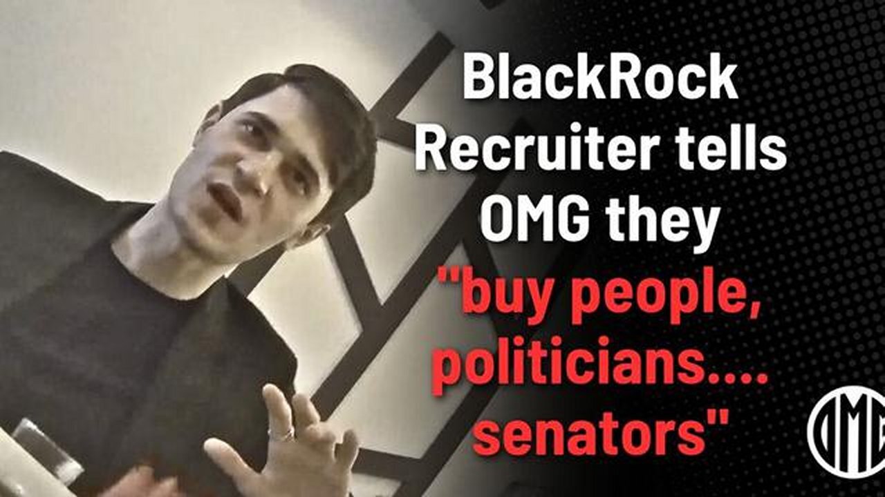 James O'keefe Exposes Corruption At Blackrock! War Used For Profit & Politicians Bribed!