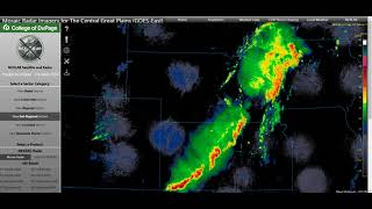 Massive Man-Made Electrical Storms formed out of Nothing over Kansas, Nebraska, Iowa, Minnesota,