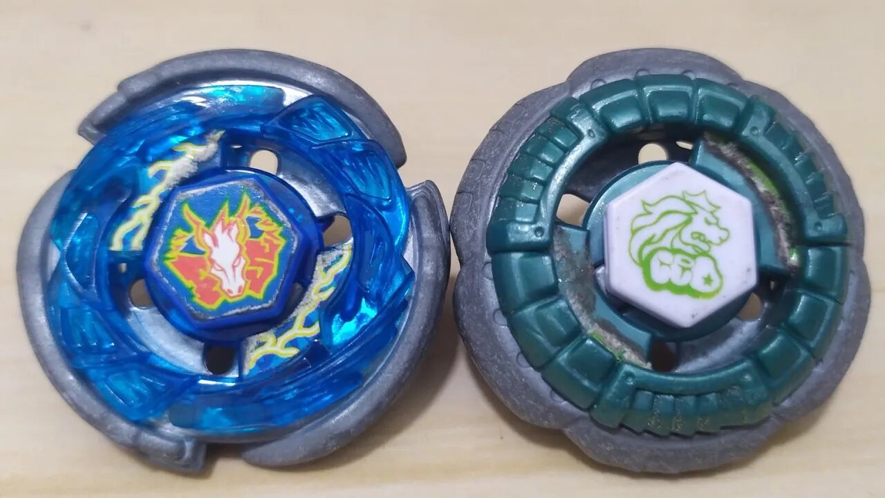 STORM PEGASUS 105RF vs ROCK LEONE 145WB | Beyblade Metal Fusion