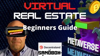 Virtual Real Estate | Real Estate In The Metaverse | Beginners guide