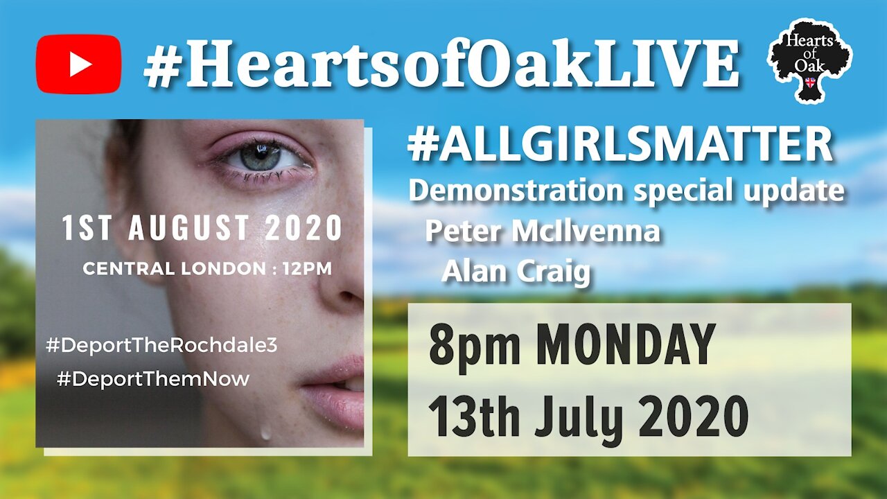 Livestream discussing the 1st August Demo 13.7.20