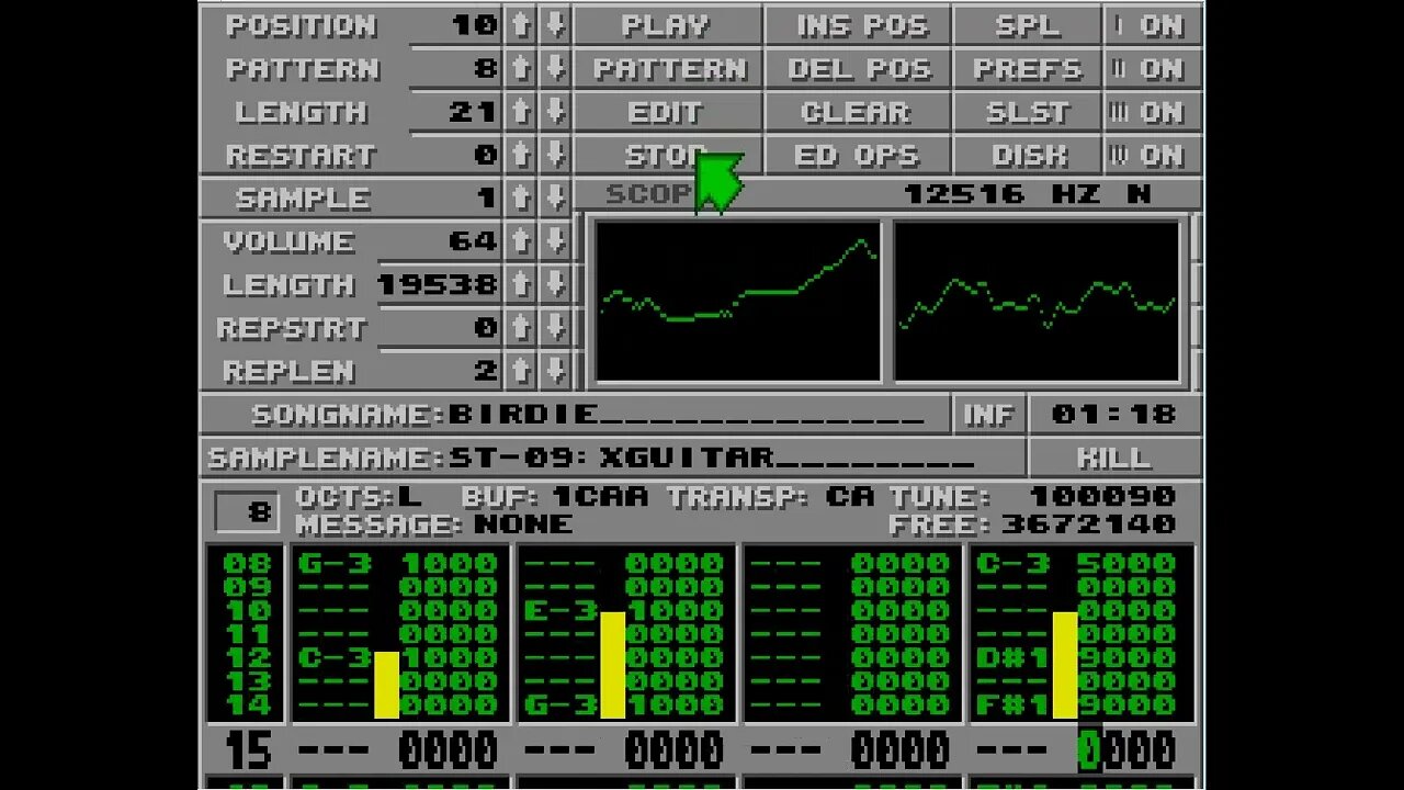 Atari ST Protracker Mods - Birdie