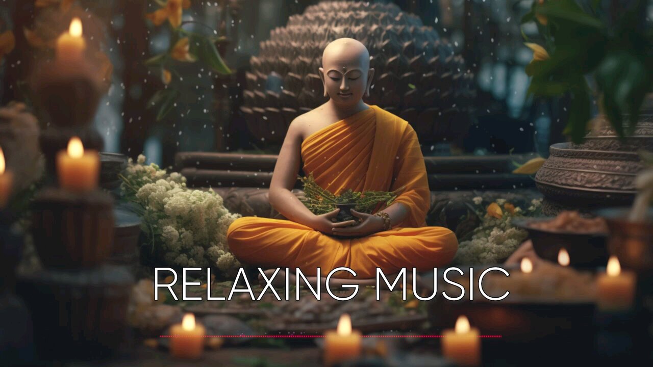 Relaxing Music for Meditation. Soothing Background Music for Stress Relief, Yog, Sleep