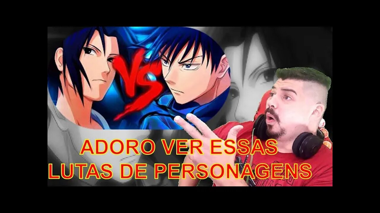 REACT Sasuke VS. Megumi Combate de Rimas Part. BlazerRaps (Prod. Sharon) - MELHOR DO MUNDO