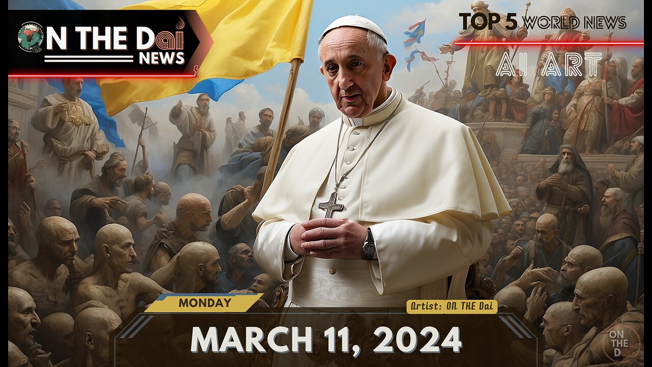 ⚡️BREAKING NEWS: Ukraine Criticizes Pope's Call for Negotiation with Russia