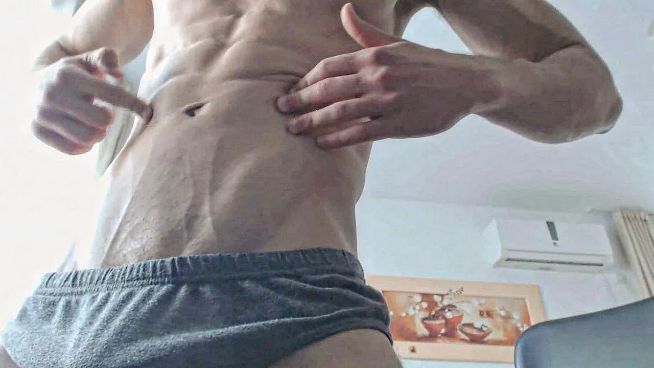 Amazing Lower ABS VEINS