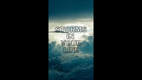 Christian Motivation: Storms Of Life - Learn To Dance In The Rain