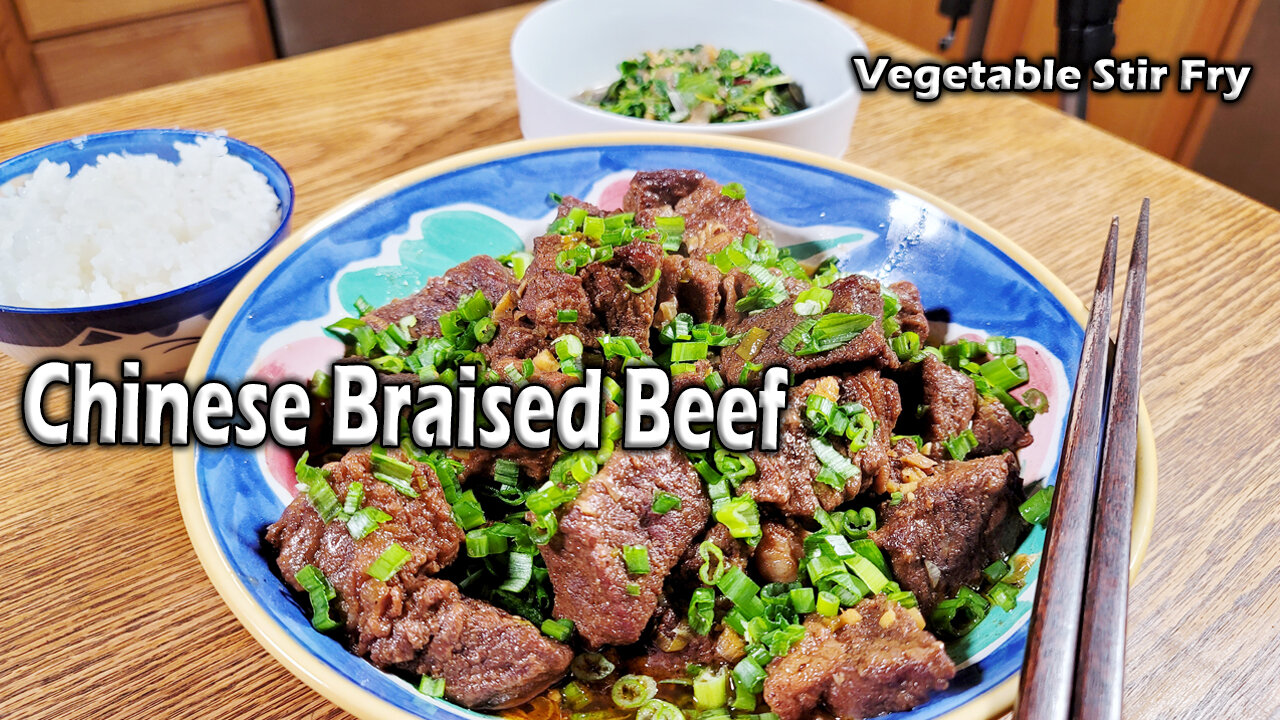 Chinese Braised Beef and Vegetable Stir Fry Recipe