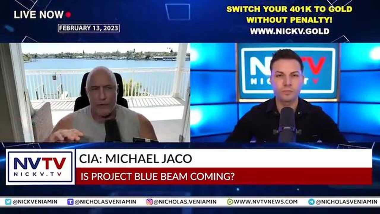 Project Blue Beam & Other Bad News Is Coming - Michael Jaco With Nicholas Veniamin..