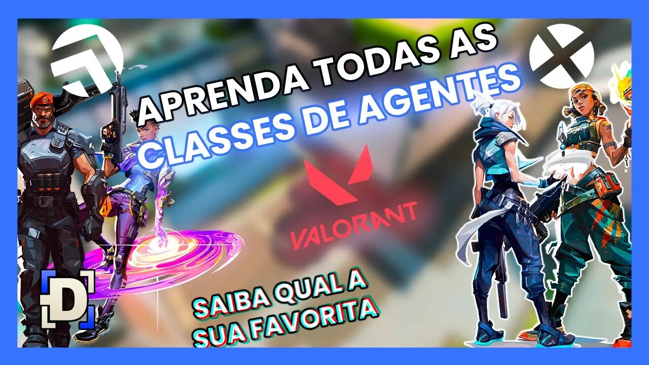 Conheça as CLASSES DE AGENTES no VALORANT | Dicas de Valorant