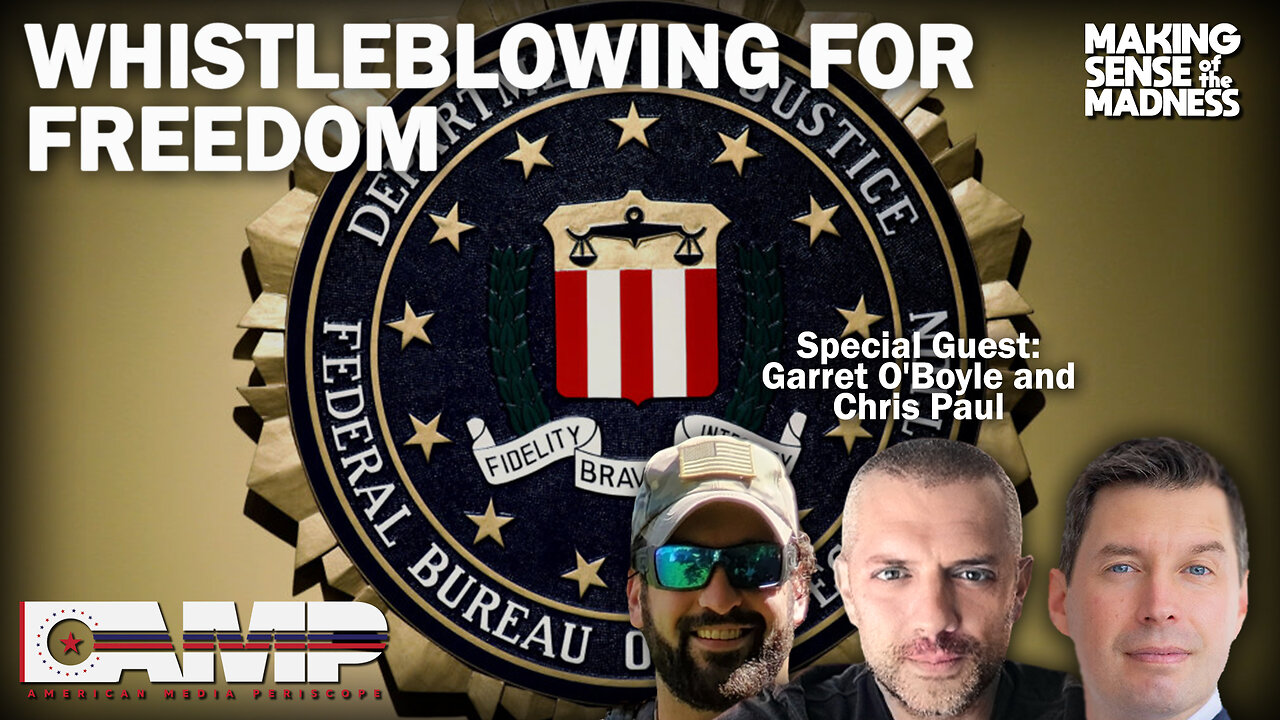 Whistleblowing For Freedom with Garret O’Boyle and Chris Paul