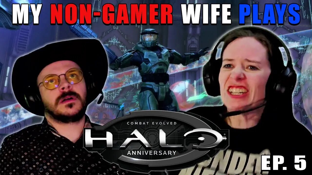 Couples That Rage Together Stay Together! | My Non-Gamer Wife Plays HALO | EPISODE 5