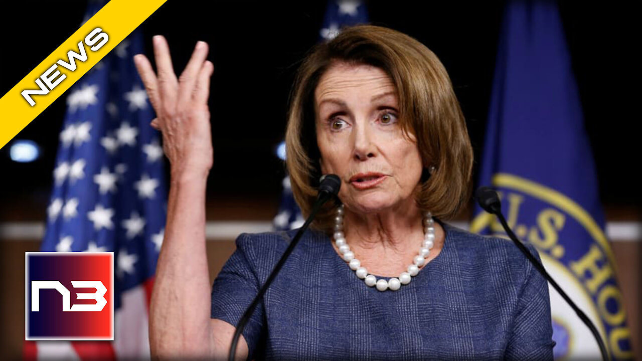 Pelosi Grabs the Mic with Most Disgusting SMEAR Campaign Yet Against GOP