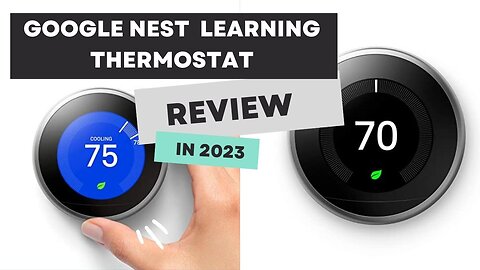 Google Nest Learning Thermostat - Programmable Smart Thermostat for Home