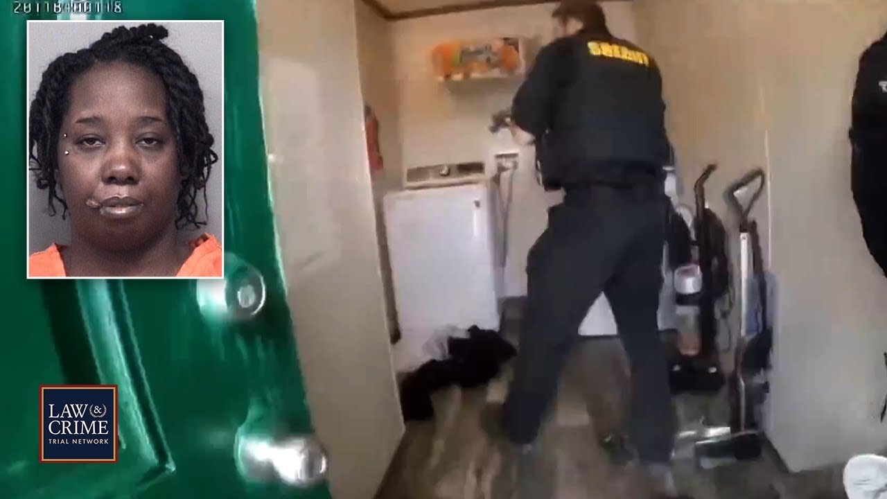 Bodycam: Michigan Mom Allegedly Caught Trying to Drown Baby After Stabbing Other Child