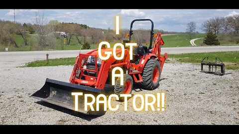 My New Kioti Tractor!! My First Tractor!