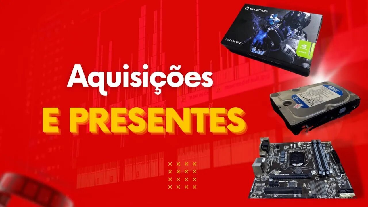 Presentes dos inscritos e aquisições [Novidades]