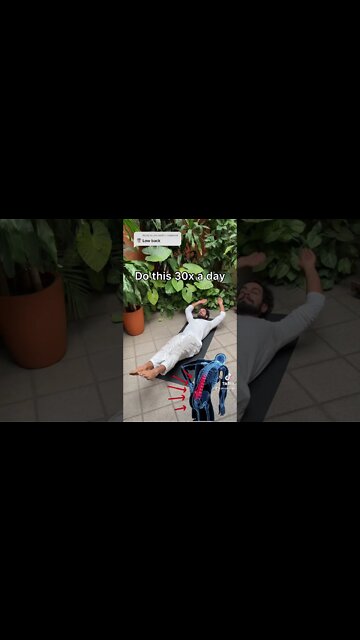 How to fix back pain with a sixpack