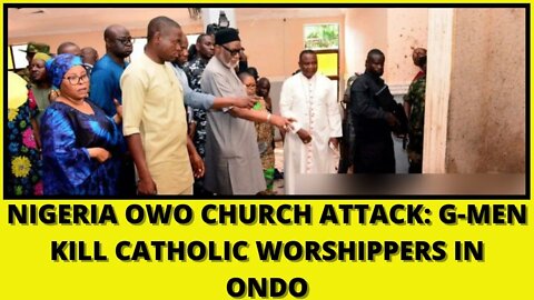 |NEWS| Nigerian Church Attacked By 5 G-Men