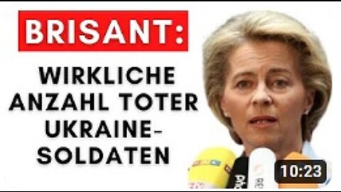 Ukraine-Krieg: Von der Leyen rutscht die Wahrheit raus