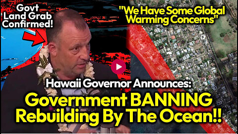 Governor Green Declares Waterfront Development in Hawaii Will Stop Due to Climate Change