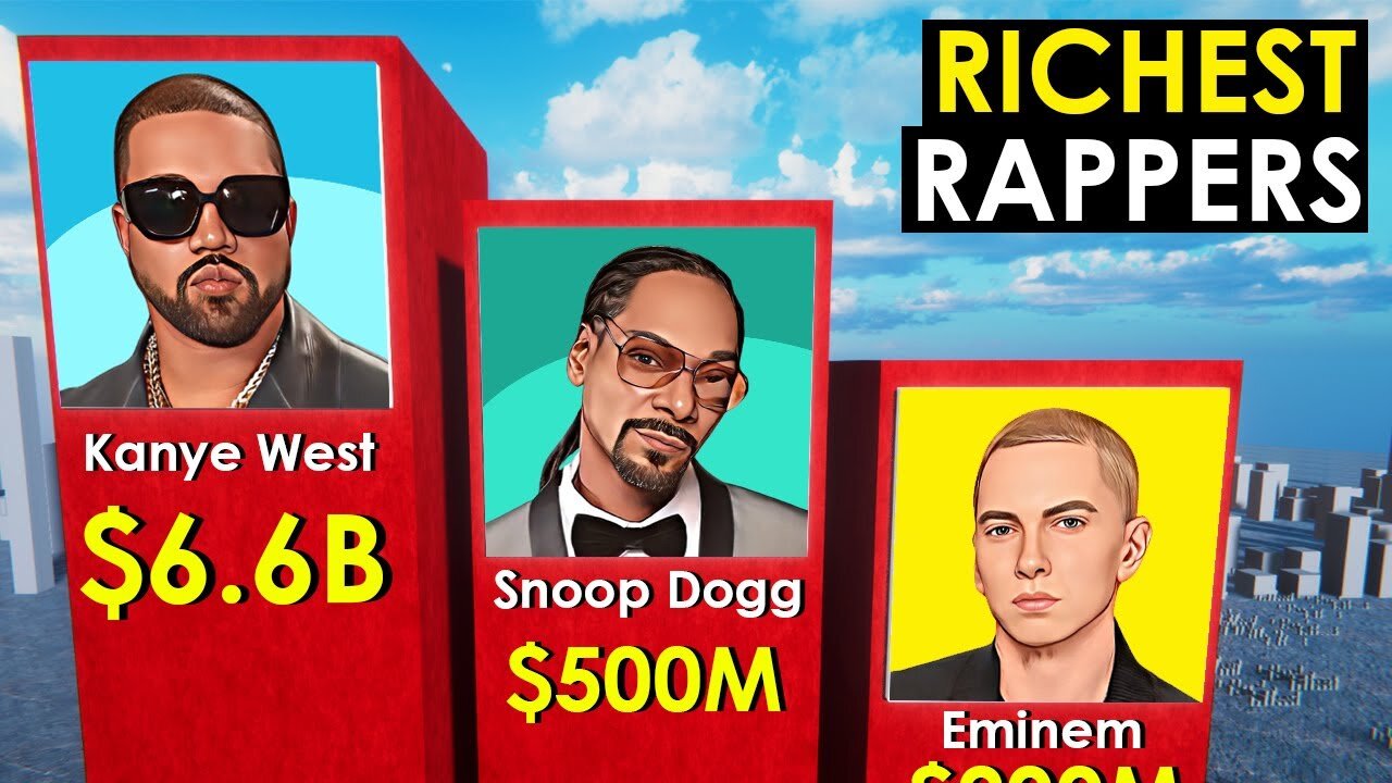 Comparison_ Richest Rappers 2023