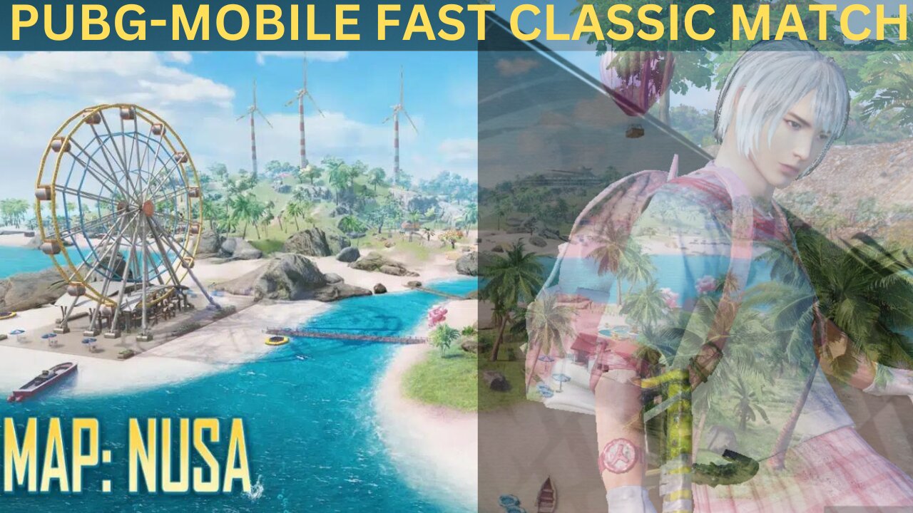 NUSA MAP | FAST CLASSIC MATCH | PUBG-MOBILE @azanoffical6573