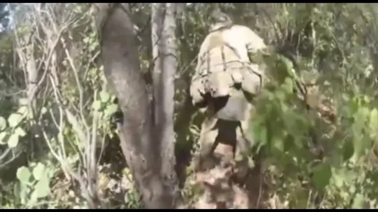 Dynamic Footage Of Lugansk Scouts To Detect Well-Camouflaged Ukrainian Positions Near Soledar🔥💯