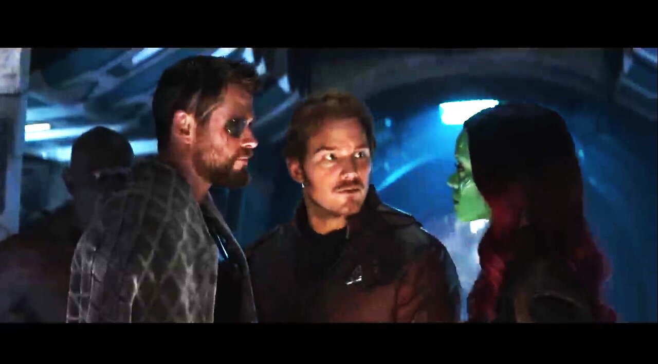 Thor vs Star-Lord Scene - Quill Making His Voice Deeper - Avengers_ Infinity War (2018) Movie Clip.