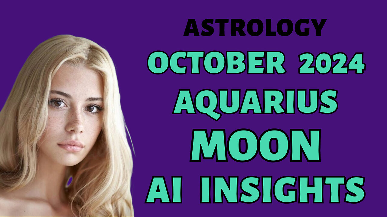 AI Predicts Aquarius' Mental Breakthrough: October 2024 Full Moon Insights