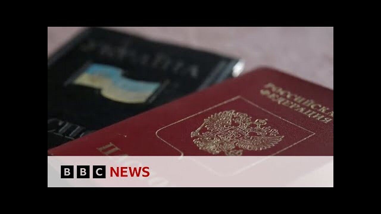 Thousands of Russians fighting for a Ukrainian passport - BBC News