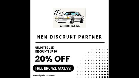 Welcoming Jon & Fox Auto Detailing!