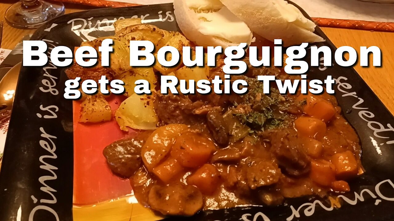 Venison Bourguignon: French Cuisine Meets Homestead Cooking