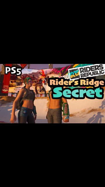 Secret Outfit at Riders Ridge Bowl #shorts RIDERS REPUBLIC